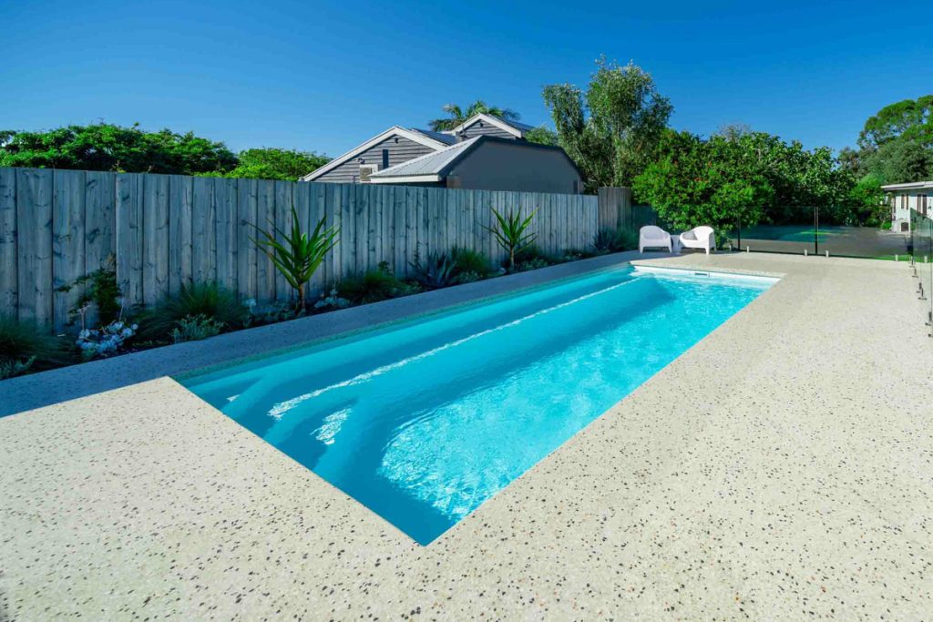 Brampton Slimline 12.10m x 3.5m - Fibreglass Pools Melbourne