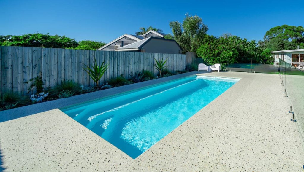 Brampton Slimline 12.10m x 3.5m - Fibreglass Pools Melbourne