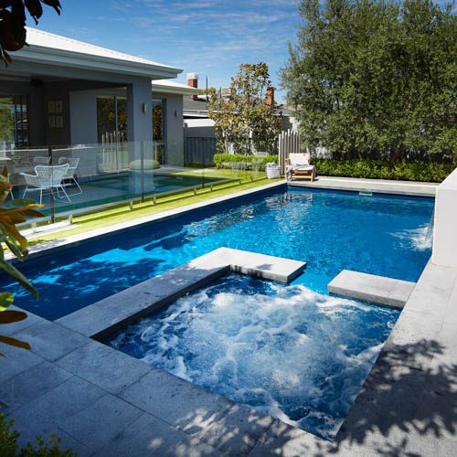 Brooklyn 7.6m x 4.4m Royal Jade Shimmer Mount Hawthorn - Fibreglass ...