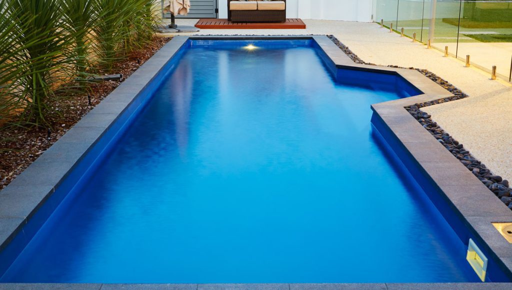 Lap Pool 12.2m x 3.45m Pacific Shimmer Walter Road - Melbourne ...