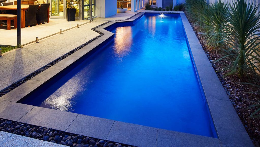 Lap Pool 12.2m x 3.45m Pacific Shimmer Walter Road - Melbourne ...