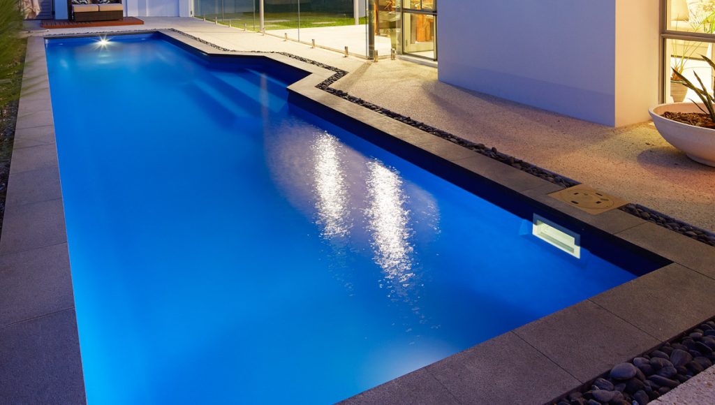 Lap Pool 12.2m x 3.45m Pacific Shimmer Walter Road - Melbourne ...